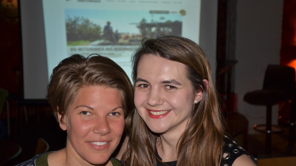 Tabea Grzeszyk (links) und Pauline Tillmann