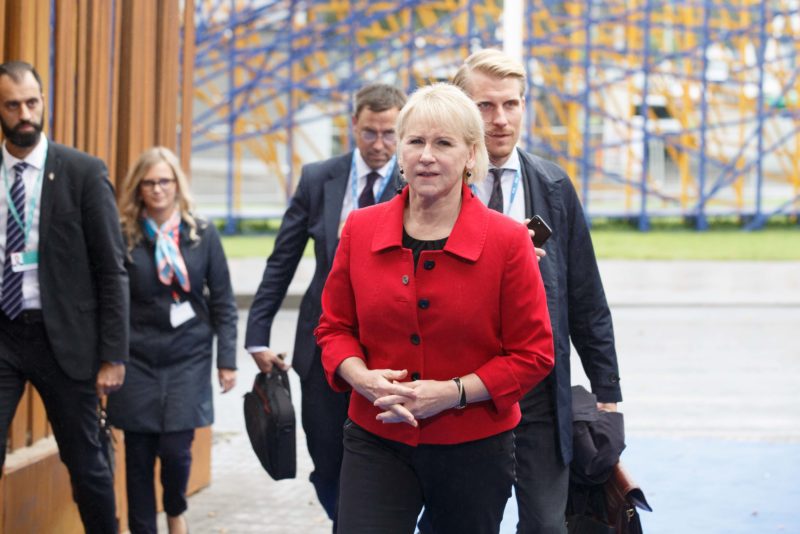 Margaret Wallström, ehemalige schwedische Außenministerin und Erfinderin der feministischen, schwedischen Außenpolitik (Foto: Raul Mae, EU 2017).